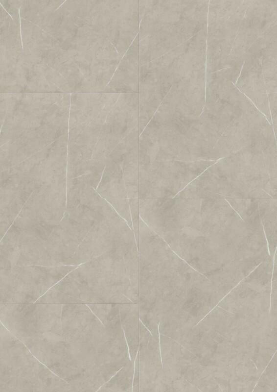 VINYLBODEN Eleganto Marmor Polar 100050501  per  m² - Design, Kunststoff (90/59,5/10cm) - Tilo