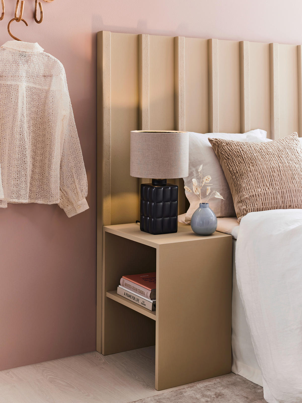 TISCHLEUCHTE - Beige/Schwarz, Basics, Keramik/Textil (24/42,5cm) - Markslöjd