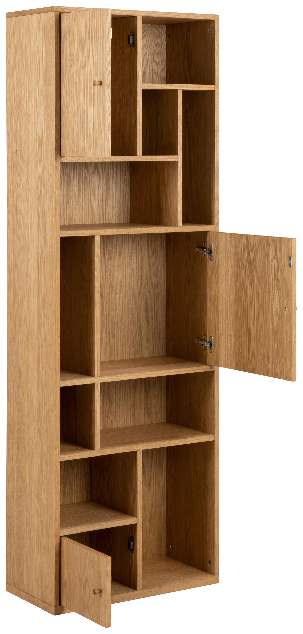 REGAL  60,5/180/30 cm Naturfarben  - Naturfarben, Design, Holz (60,5/180/30cm) - MID.YOU
