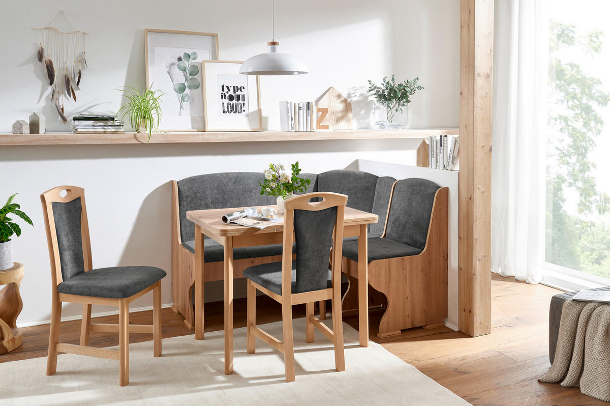 ESSTISCH Eiche Artisan  ausziehbar  - Eiche Artisan, ROMANTIK / LANDHAUS, Holzwerkstoff (95/65/75cm) - Boxxx