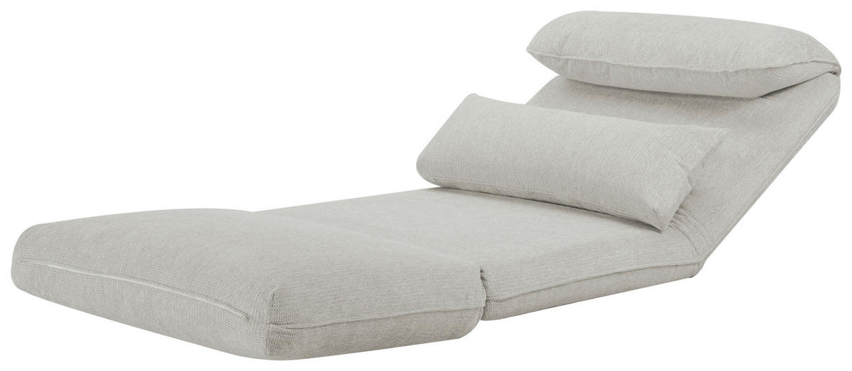 SCHLAFSESSEL in Cord Beige  - Beige, Design, Textil/Metall (78/72/85cm) - Livetastic