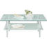 COUCHTISCH in Metall, Glas 110/65/44,5 cm - Chromfarben/Transparent, KONVENTIONELL, Glas/Metall (110/65/44,5cm) - Xora COUCHTISCH in Metall, Glas 110/65/44,5 cm - Chromfarben/Transparent, KONVENTIONELL, Glas/Metall (110/65/44,5cm) - Xora