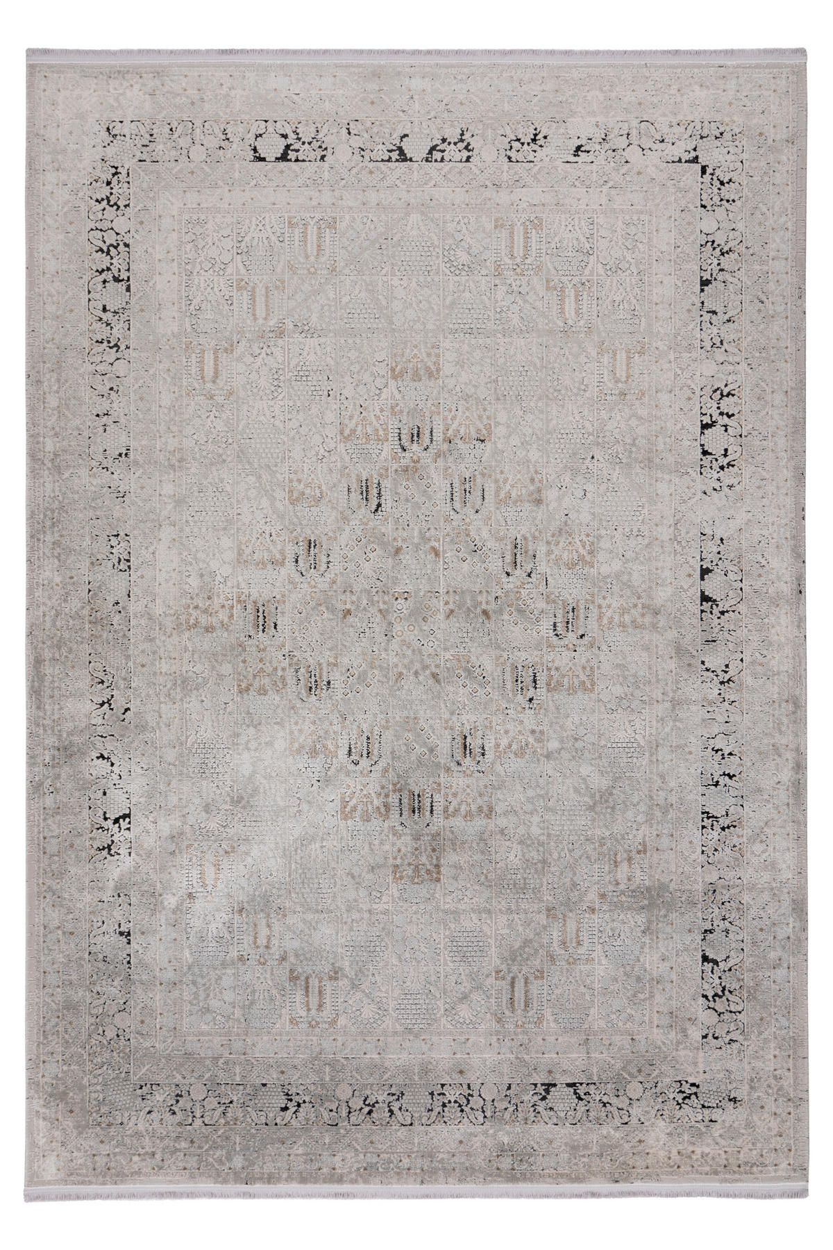 SZŐNYEG   - ezüstszínű, Konventionell, textil (120/170cm)