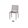 STAPELSTUHL in Kunststoff Taupe  - Taupe, Basics, Kunststoff (46/80/56cm) - Siena Garden