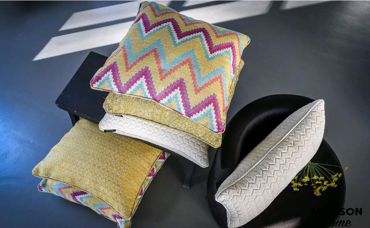 MADISON ZIERKISSEN 42/42 cm  - Gelb, Basics, Textil (42/42cm)