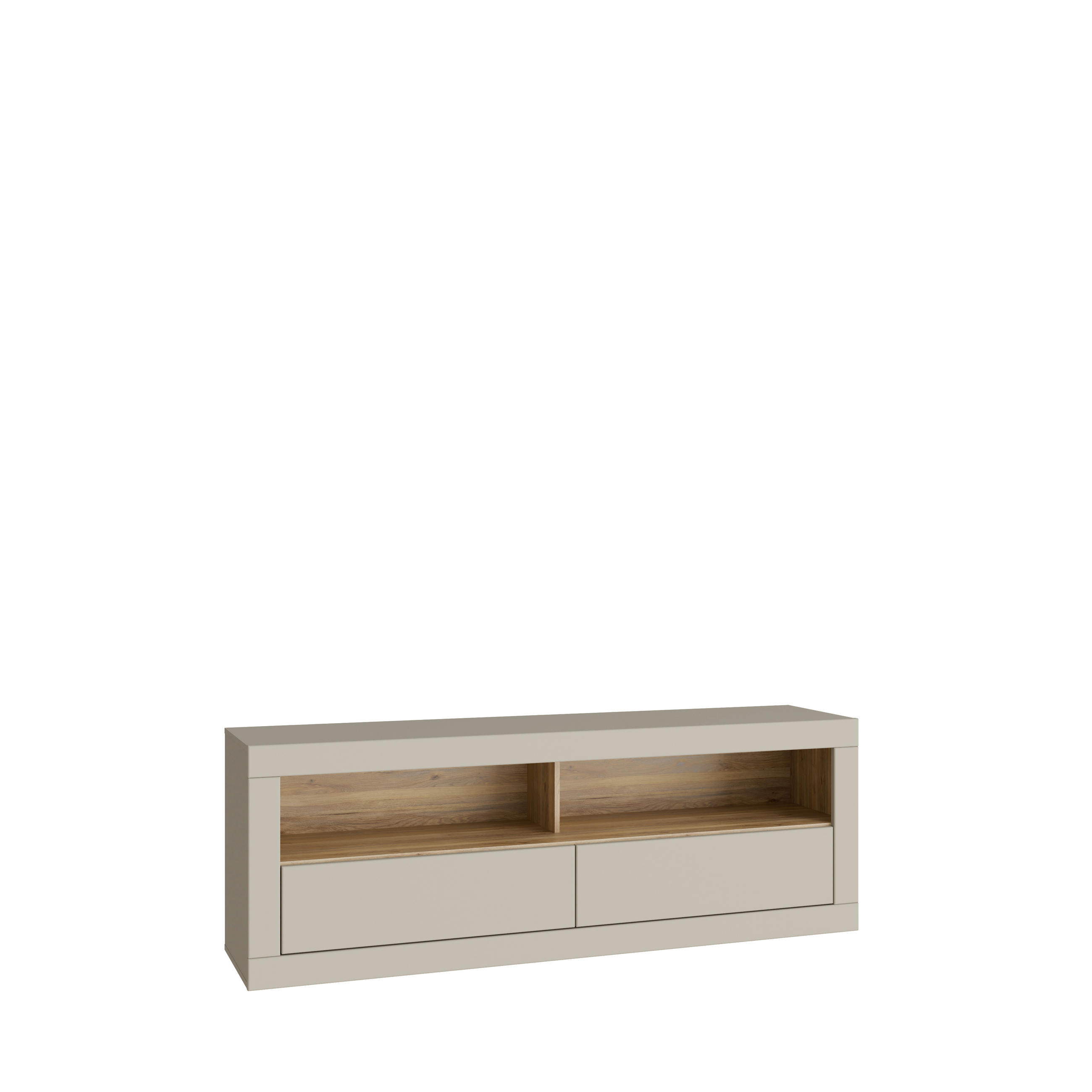 Comodă Tv 175,4/61,6/41,4 cm  - taupe, Design (175,4/61,6/41,4cm) - Xora