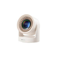 TISCHVENTILATOR - Beige, Metall (12,3/17,4/20,1cm) - Baytronic HandelsGmb