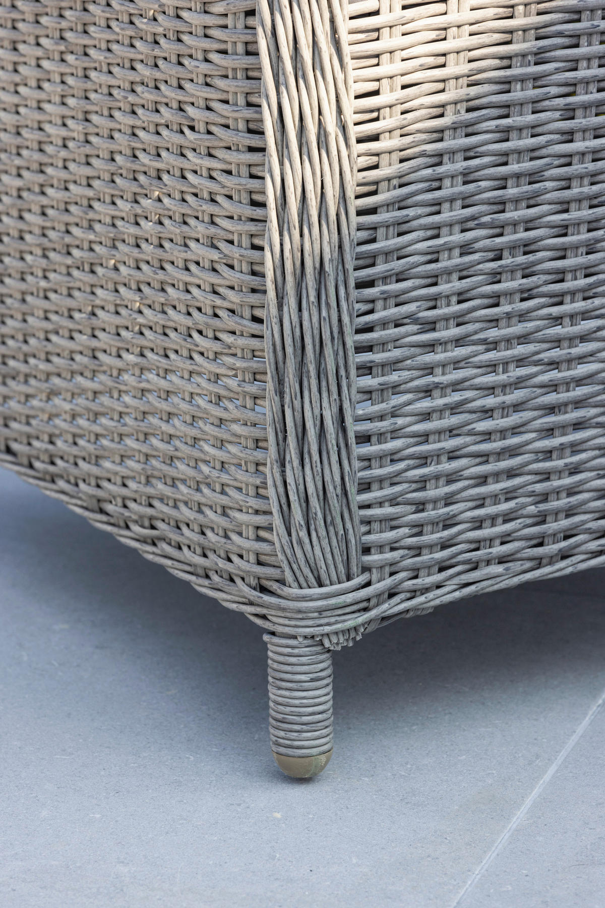 GARTENSTUHL-SET Stahl Grau  - Grau, KONVENTIONELL, Kunststoff/Textil (62/94,5/65cm) - Gardenson