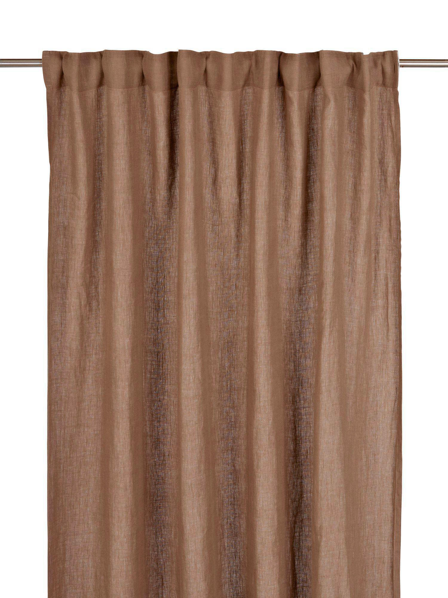 FERTIGVORHANG  - Braun, Basics, Textil (145/280cm) - Svanefors