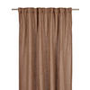 FERTIGVORHANG    145/280 cm 2 Stück  - Braun, Basics, Textil (145/280cm) - Svanefors
