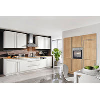KUCHYNĚ NA MÍRU DK102 - šedá/barvy dubu, Design, kompozitní dřevo - Dieter Knoll