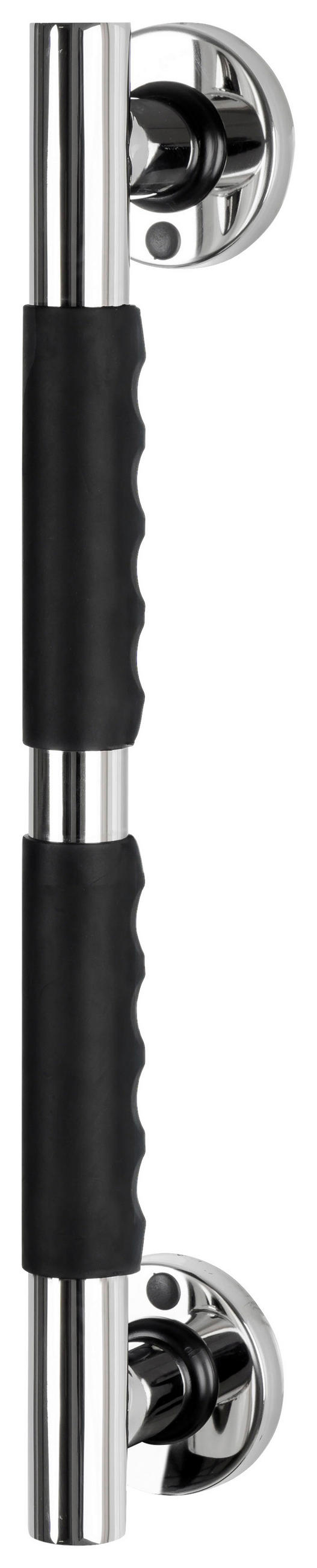 WANNENGRIFF 3,2/45/8,7 cm  - Chromfarben/Schwarz, Basics, Metall (3,2/45/8,7cm) - Sadena