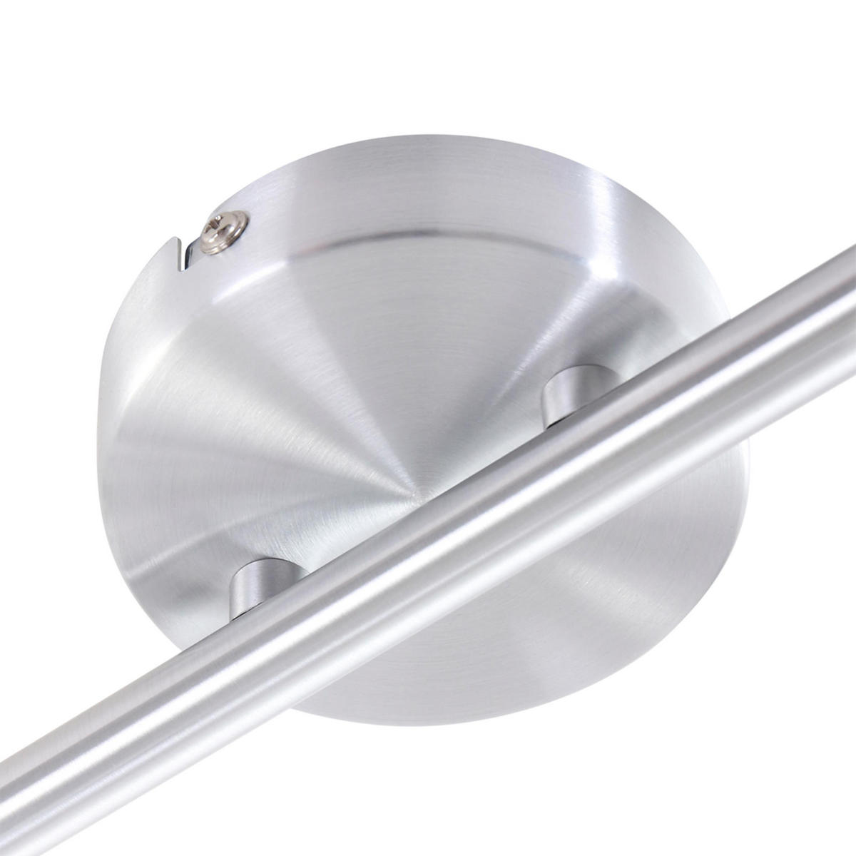 DECKENLEUCHTE 12/12/12 cm   - Silberfarben, Trend, Metall (12/12/12cm)