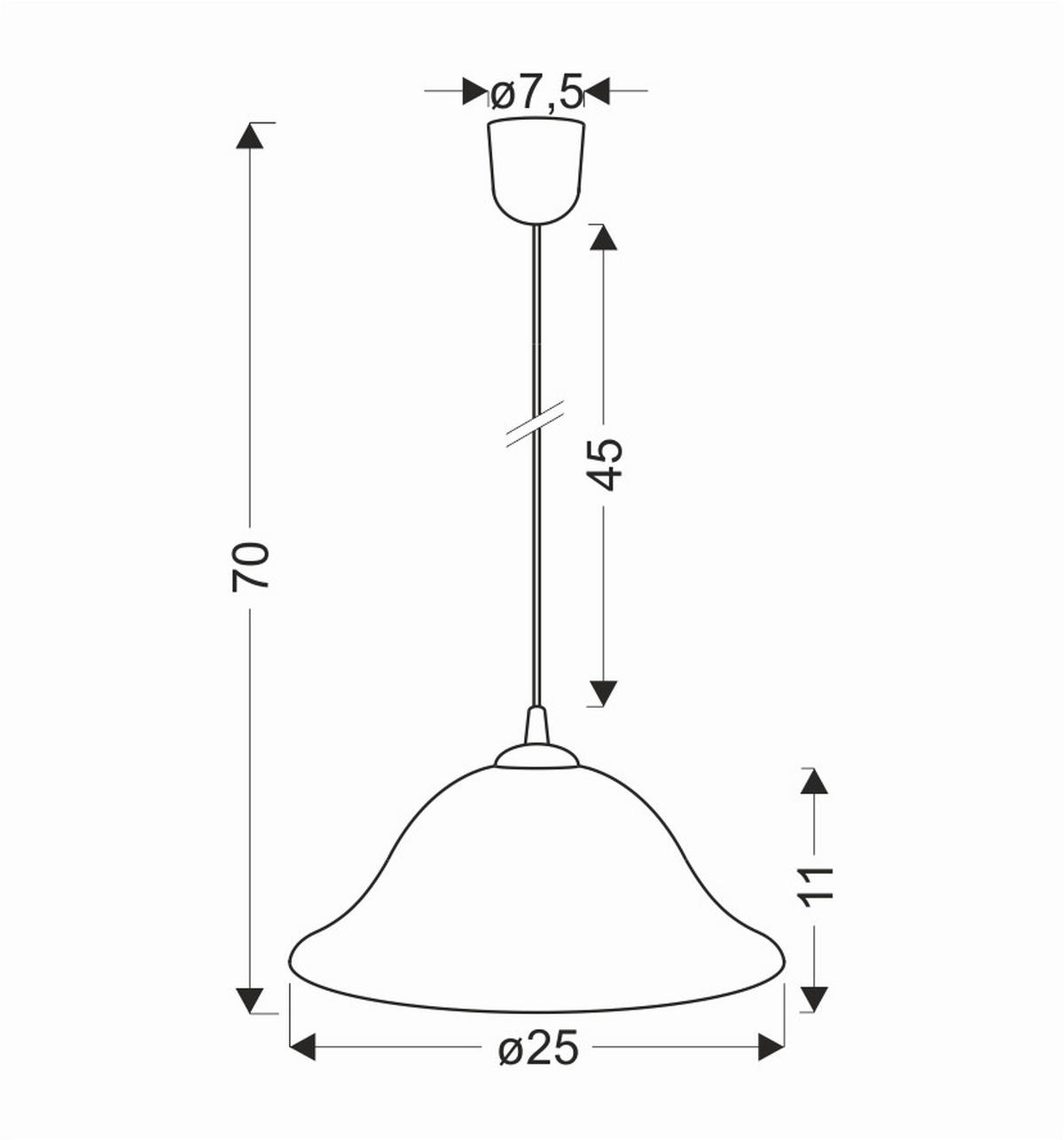 PENDELLEUCHTE 25/25/70 cm  - Goldfarben/Alabasterfarben, KONVENTIONELL, Metall (25/25/70cm)