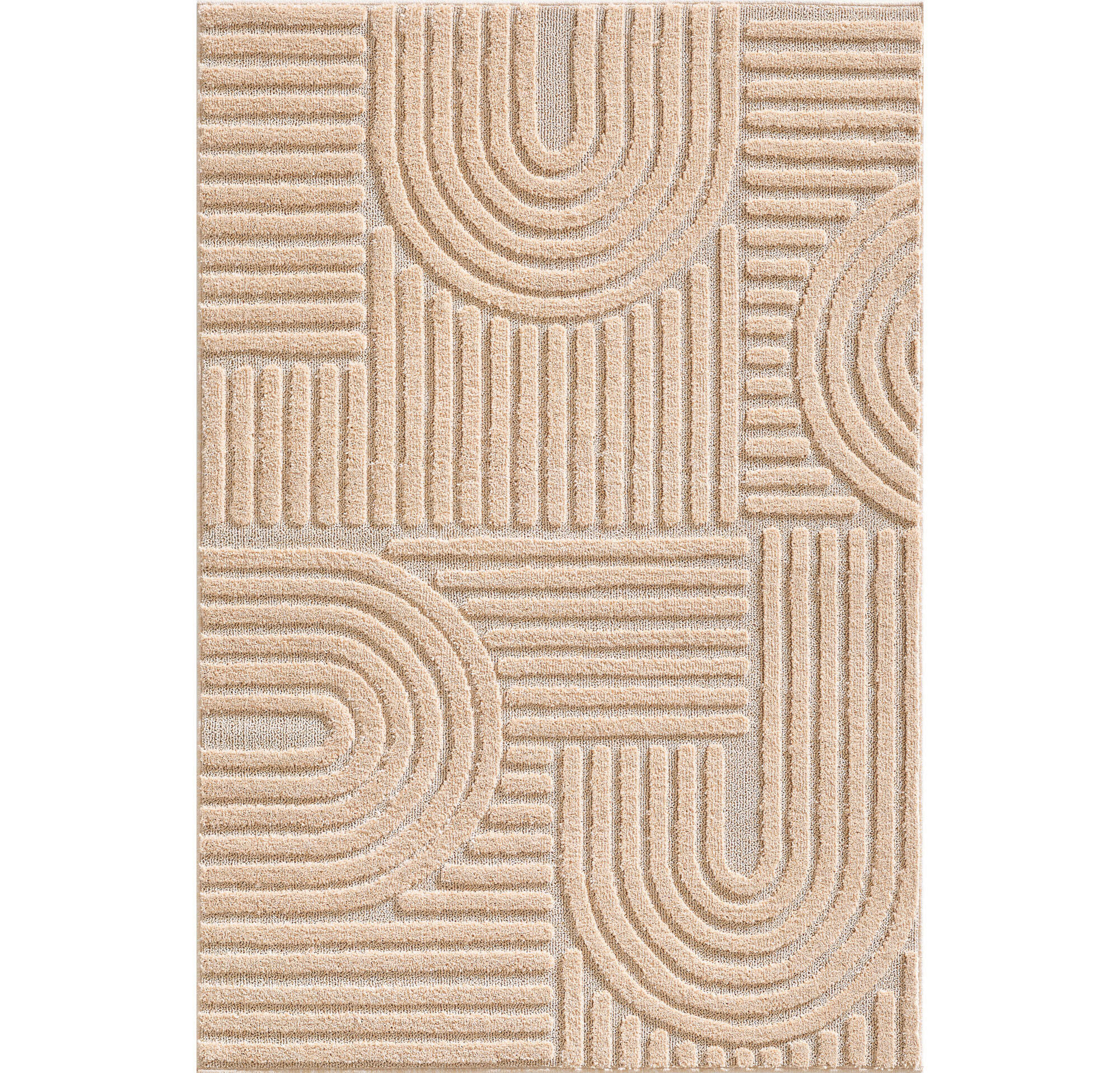 Hochflorteppich Rosa Art 120x170 Cm