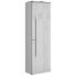 GARDEROBENSCHRANK Wildeiche teilmassiv gebürstet, Melamin Eichefarben, Grau - Eichefarben/Anthrazit, KONVENTIONELL, Glas/Holz (60/200/40cm) - VENDA