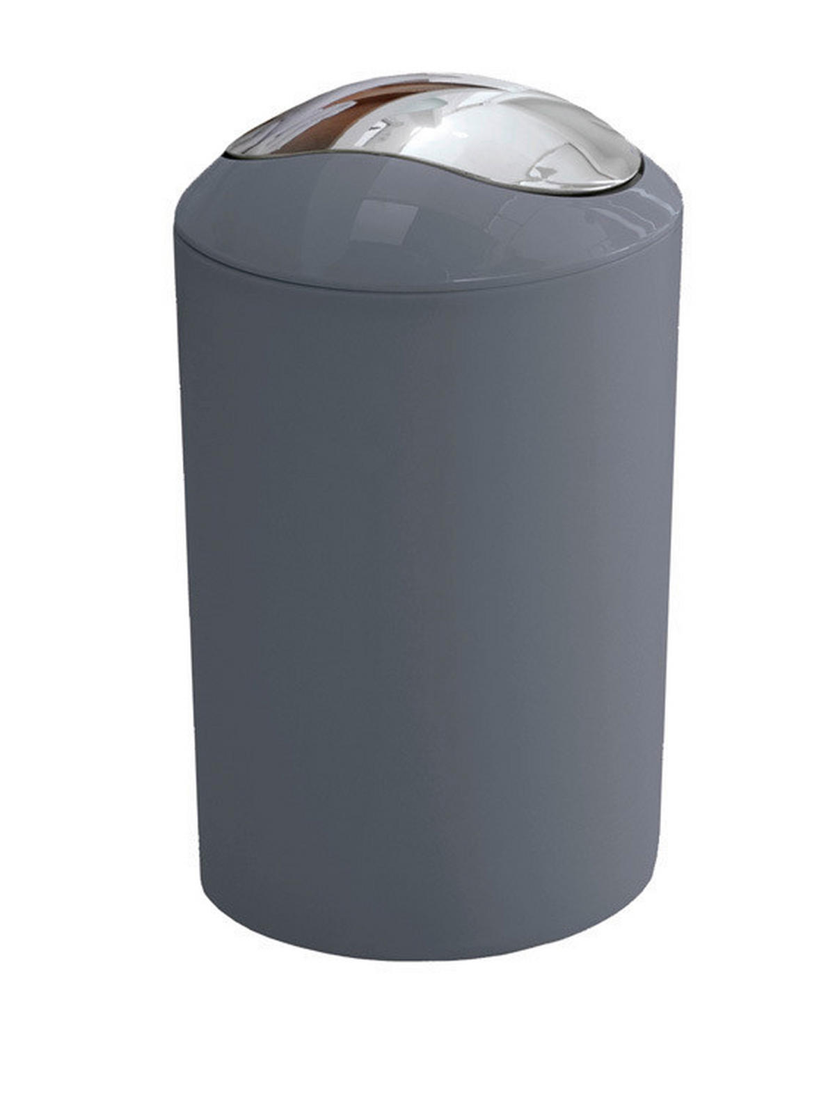 KOSMETIKEIMER GLOSSY 5 L  - Anthrazit/Schwarz, Basics, Kunststoff (20/30cm) - Kleine Wolke