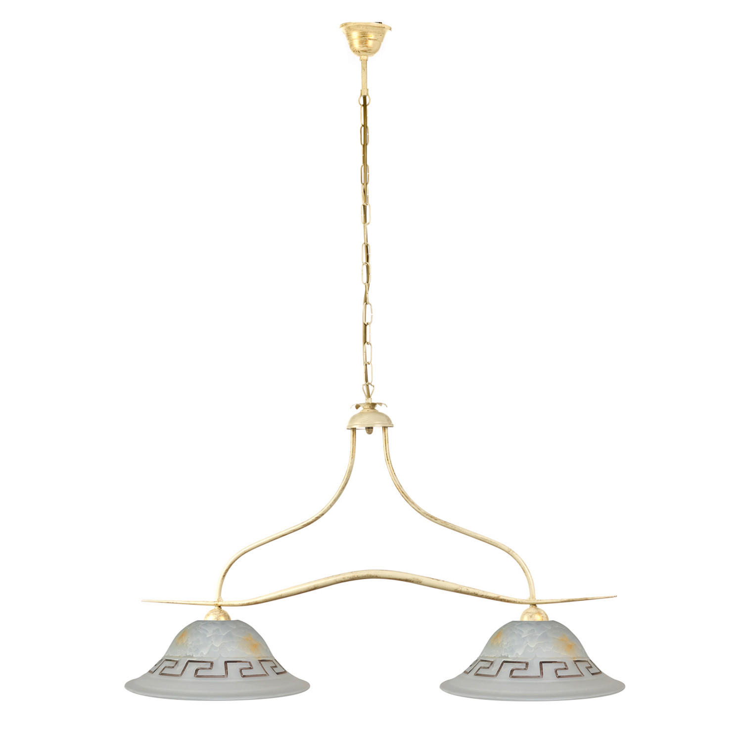 HÄNGELEUCHTE 4807 CORINNE 85/30/110 cm   - Weiß, KONVENTIONELL, Metall (85/30/110cm)