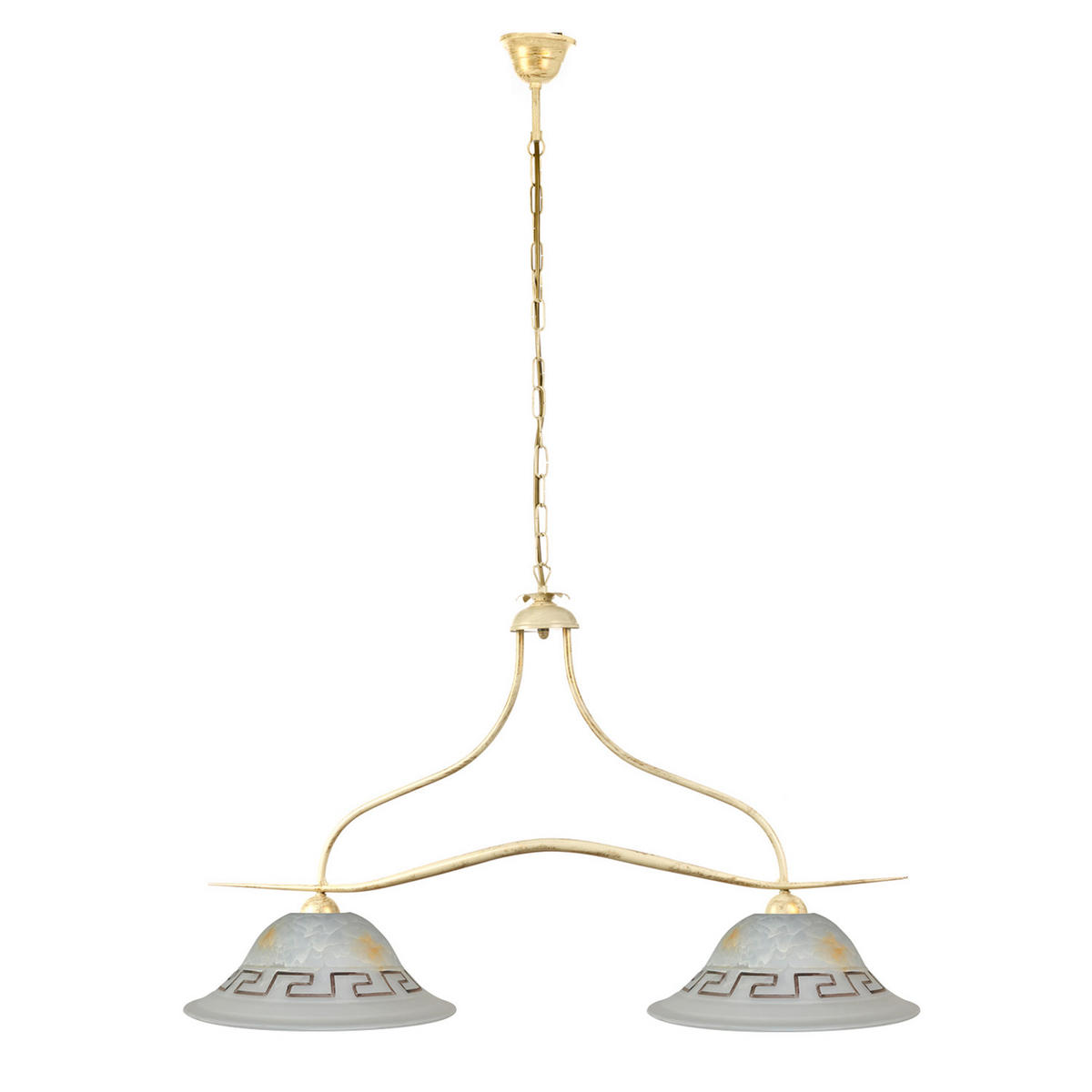 HÄNGELEUCHTE 4807 CORINNE 85/30/110 cm   - Weiß, KONVENTIONELL, Metall (85/30/110cm)