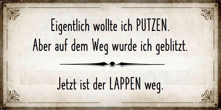 DEKOPANEEL Text 20/40/0,3 cm  - Creme, Basics, Holz (20/40/0,3cm)