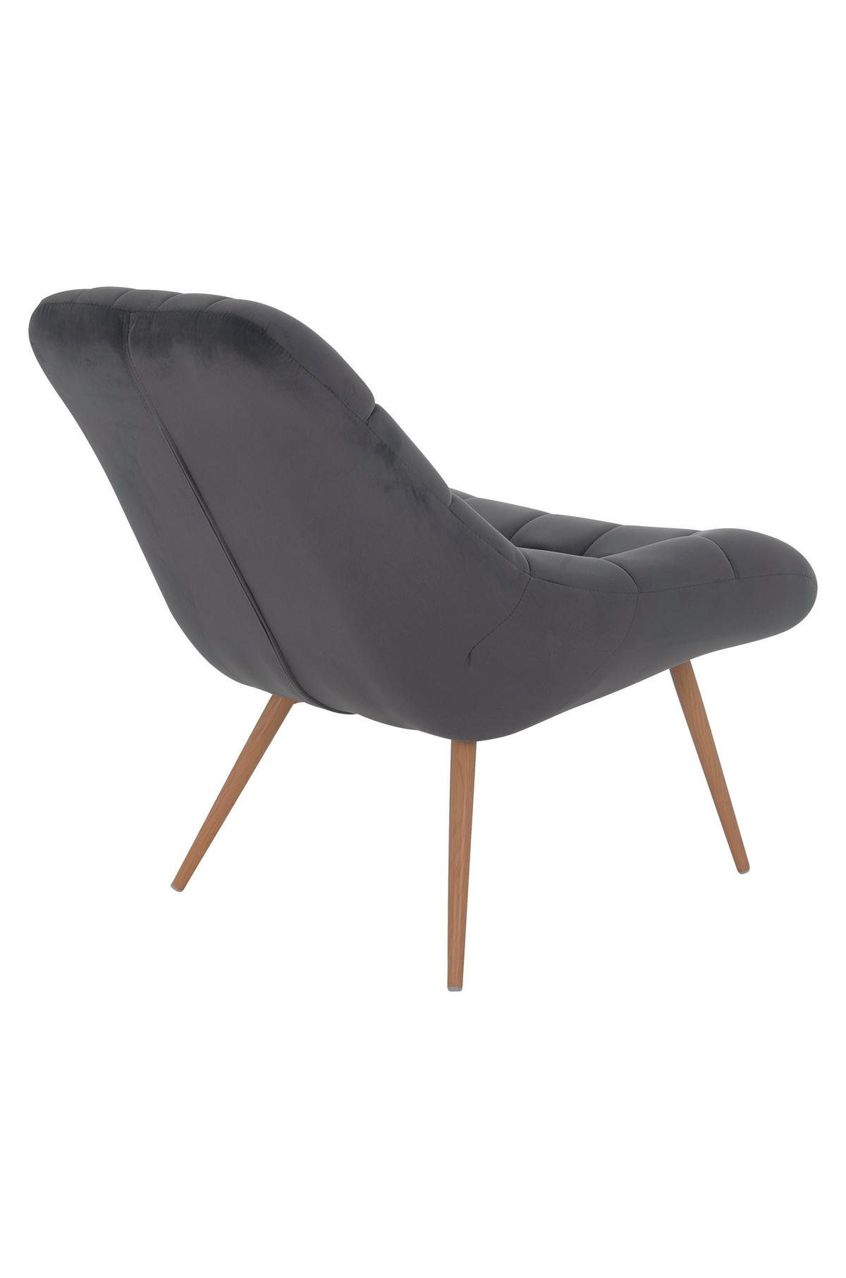 XXL-SESSEL - Naturfarben/Grau, MODERN, Textil/Metall (76/85,6/85,6cm) - Livetastic