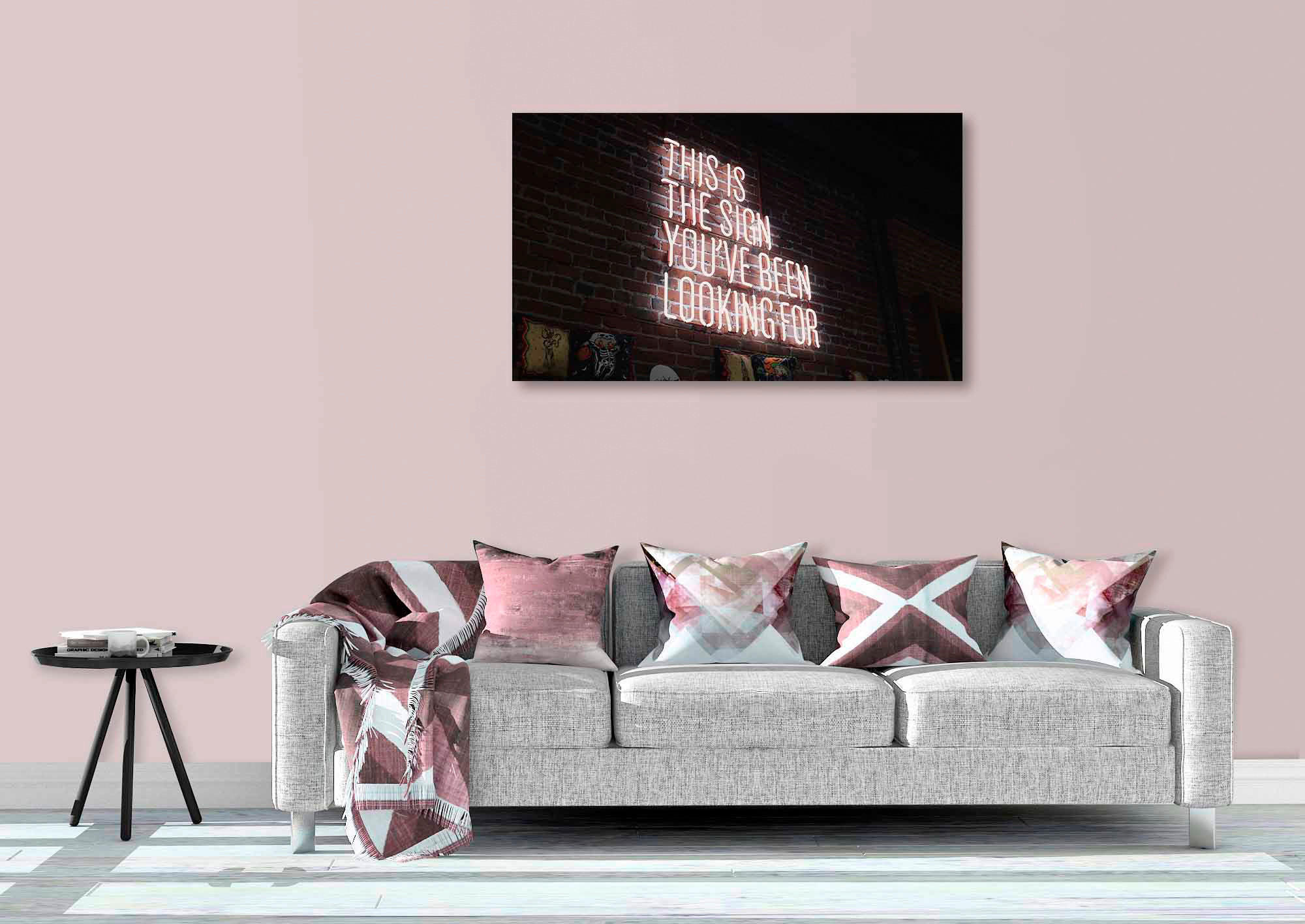 ALUMINIUMBILD 118/70 cm  - Multicolor, Design, Kunststoff/Metall (118/70cm)