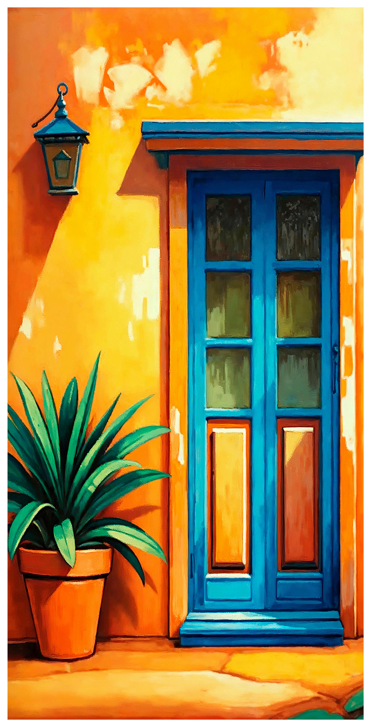 Art Print 20/40 cm  - multicolor, Design, textil/material pe bază de lemn (20/40cm) - Monee