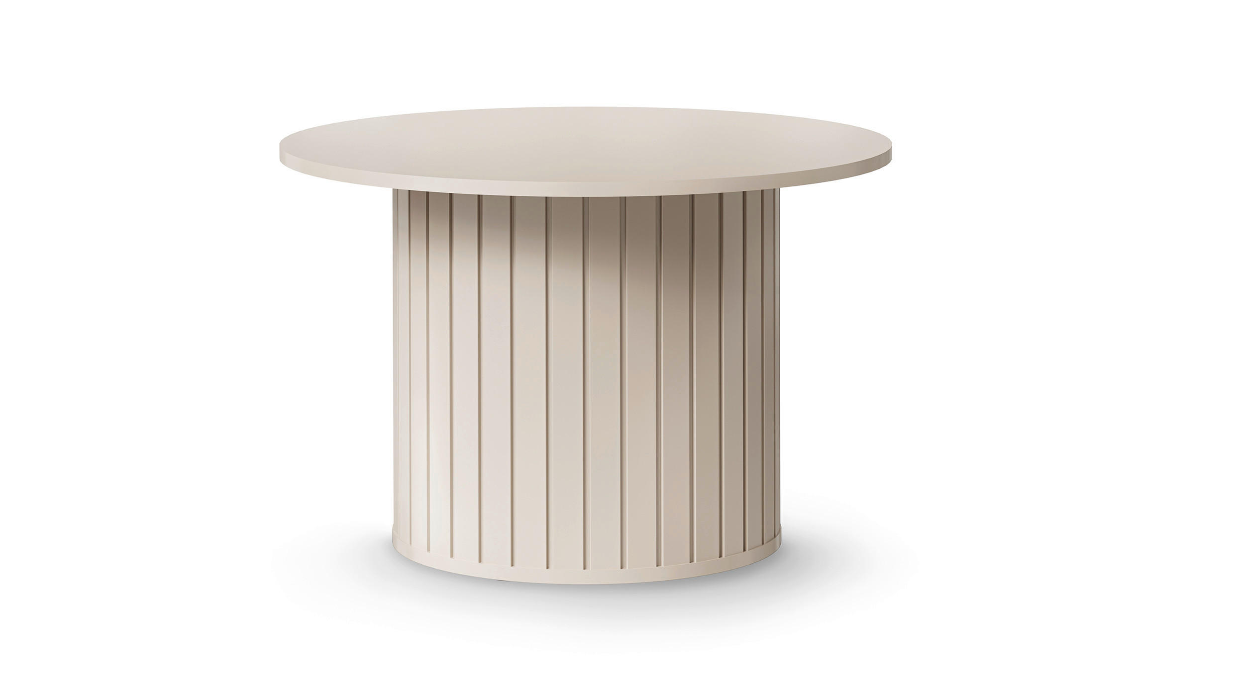 COUCHTISCH 70/70/46,7 cm rund Kaschmir  - Kaschmir, MODERN, Holzwerkstoff (70/70/46,7cm) - home24