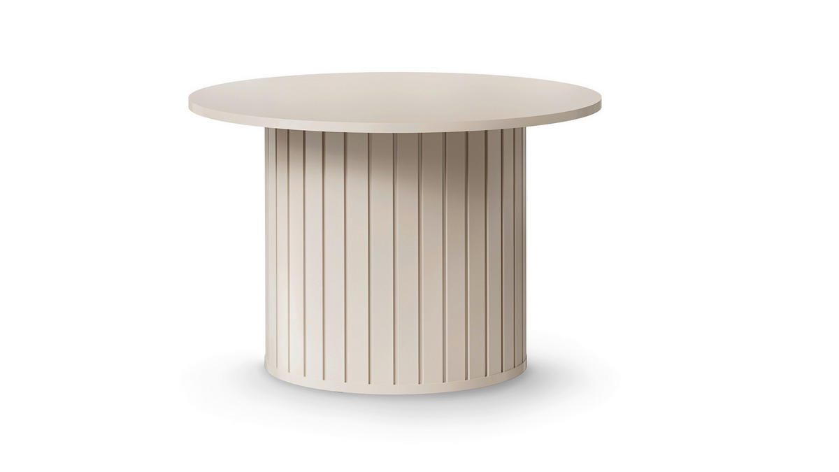 COUCHTISCH 70/70/46,7 cm rund Kaschmir  - Kaschmir, MODERN, Holzwerkstoff (70/70/46,7cm) - home24