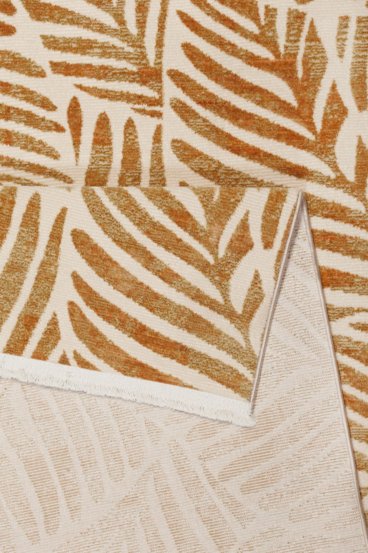 FLACHWEBETEPPICH 80/150 cm Esprit Goldfarben  - Goldfarben, Design, Textil (80/150cm) - Esprit
