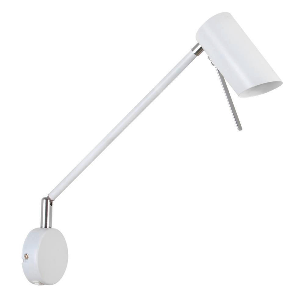 VÄGGLAMPA 40/8/32.5 cm   - vit, Design, metall (40/8/32.5cm)