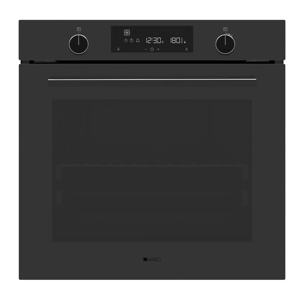 EINBAUHERD EBO 7575  - Schwarz, Basics, Metall (59,5/59,5/55cm) - Nabo