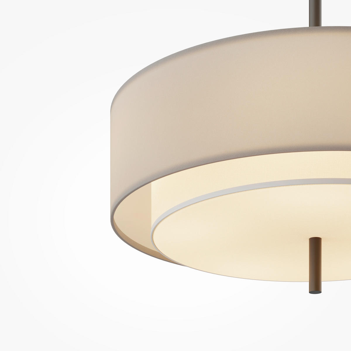 PENDELLAMPA Bergamo 50/346 cm  - svart, Design, metall (50/346cm) - MAYTONI