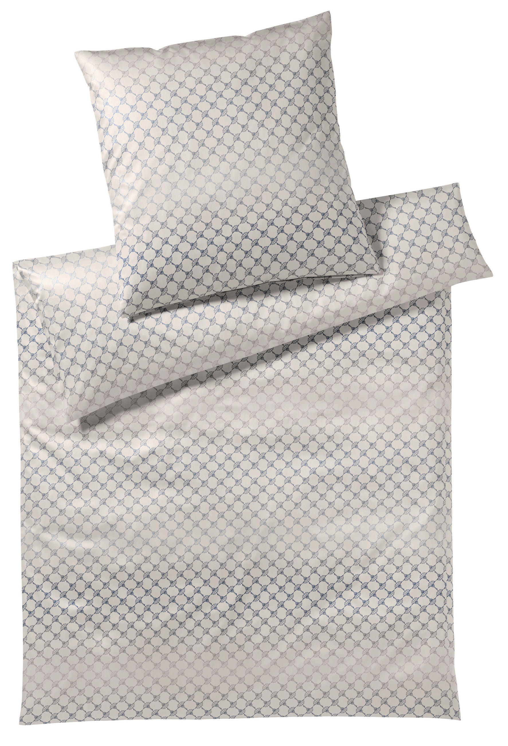 ÁGYNEMŰHUZAT-GARNITÚRA 140/200 cm  - natúr/antracit, Basics, textil/természetes anyagok (140/200cm) - Joop!