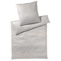 ÁGYNEMŰHUZAT-GARNITÚRA 140/200 cm  - natúr/antracit, Basics, textil/természetes anyagok (140/200cm) - Joop!