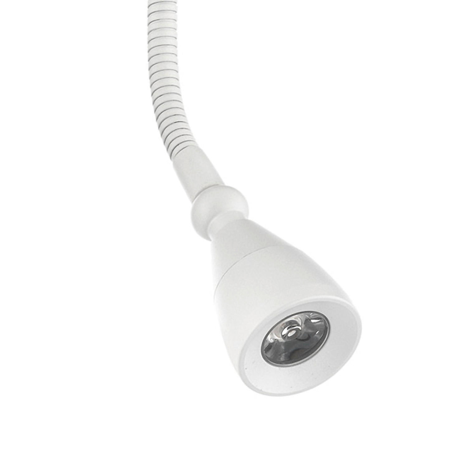 NÁSTĚNNÉ LED SVÍTIDLO, 7/7/40 cm - bílá, Basics, kov (7/7/40cm)