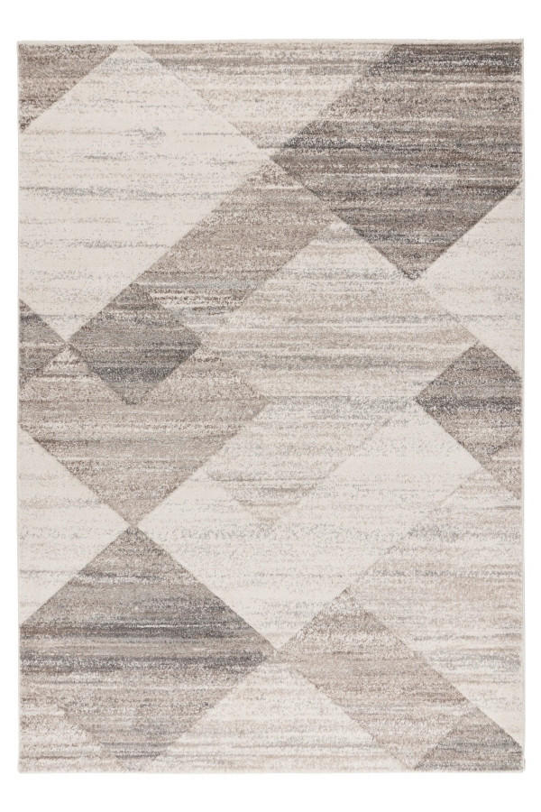 TKANA PREPROGA      120/170 cm    tkano  srebrne barve, bež  - srebrne barve/bež, Basics, tekstil (120/170cm)