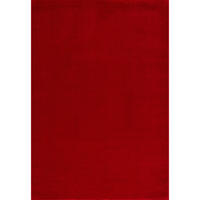 WEBTEPPICH 140/200 cm Uni Rot  - Rot, LIFESTYLE, Kunststoff/Textil (140/200cm)