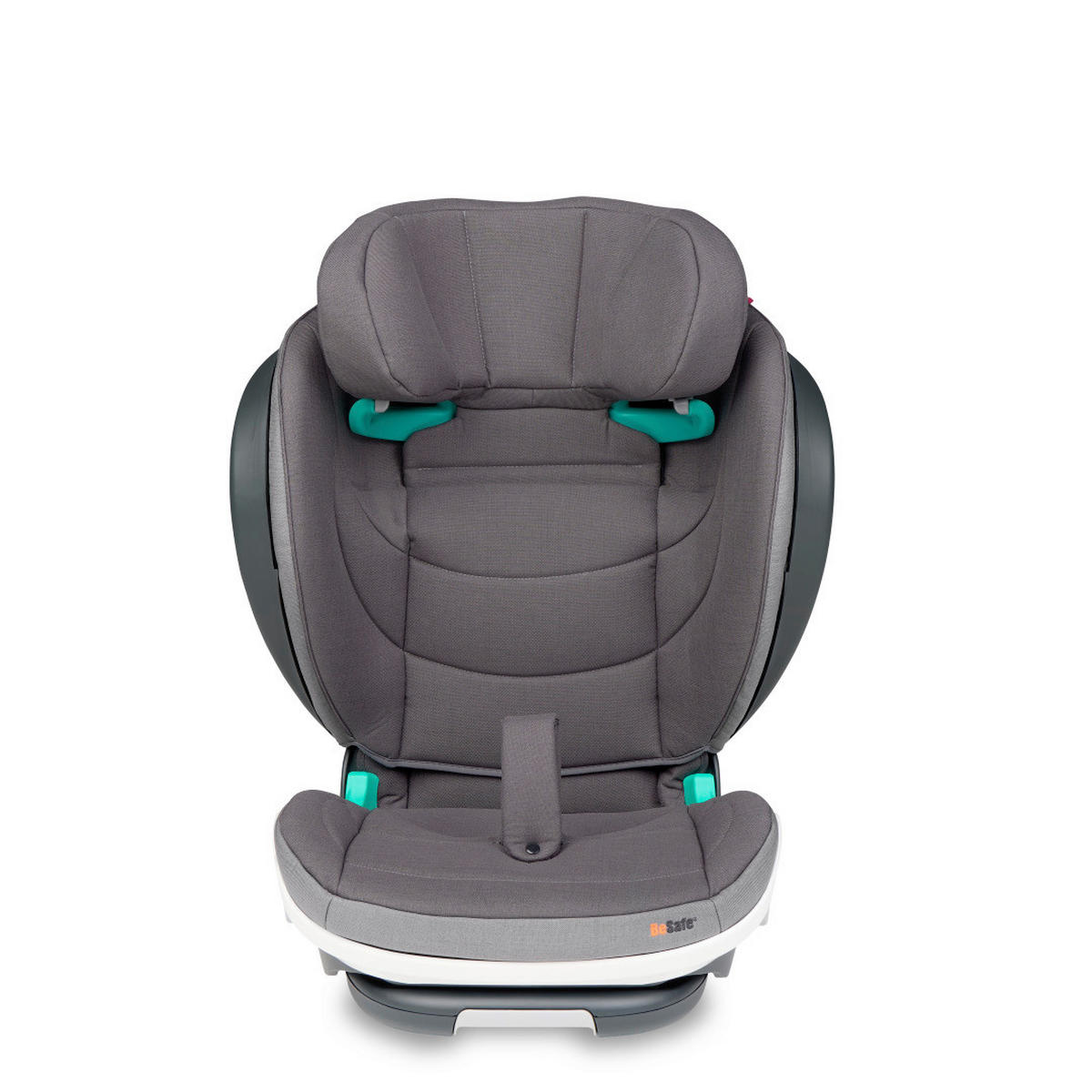 DJEČJA AUTOSJEDALICA  IZI FLEX FIX 2 I-SIZE  - tamno siva, Basics, tekstil/plastika (7kg) - Besafe