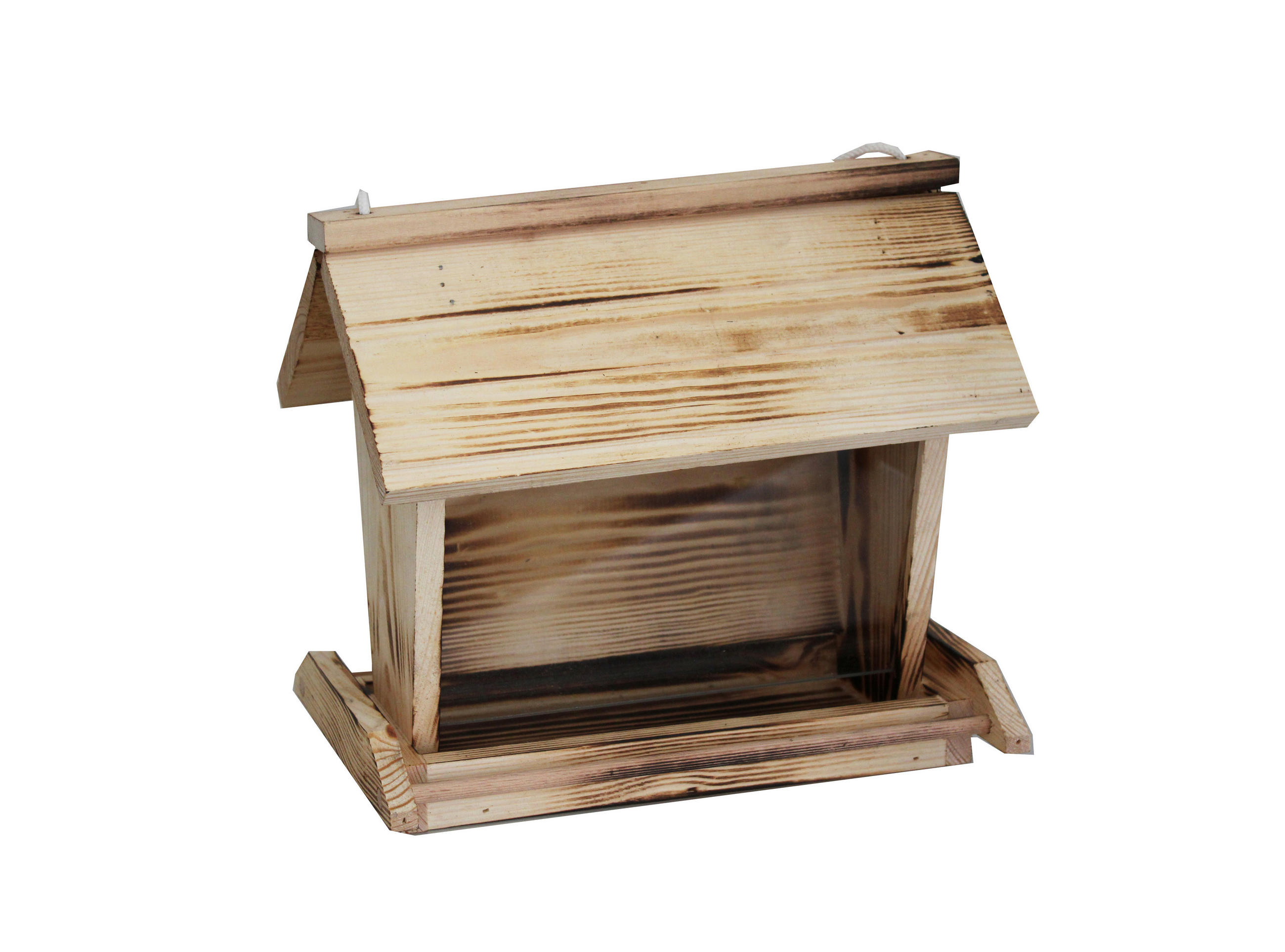 VOGELHAUS - Braun, Natur, Holz (28/25/18cm) - Atrigo