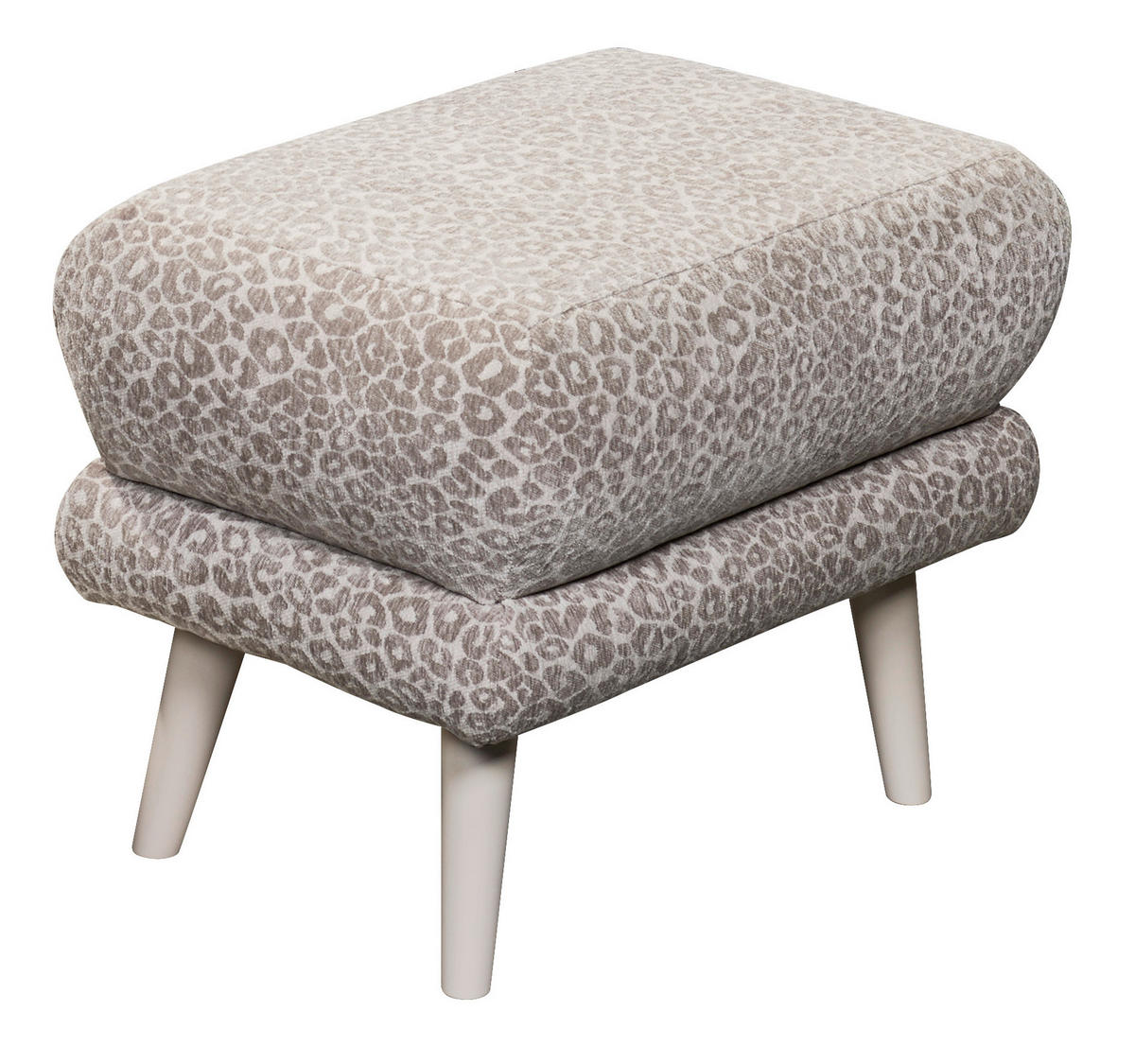 HOCKER Textil Beige  - Kaschmir/Beige, Modern, Holzwerkstoff/Textil (63/43/42cm) - MID.YOU