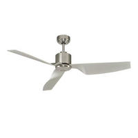 DECKENVENTILATOR 127/33 cm   - Chromfarben/Silberfarben, Basics, Kunststoff/Metall (127/33cm)