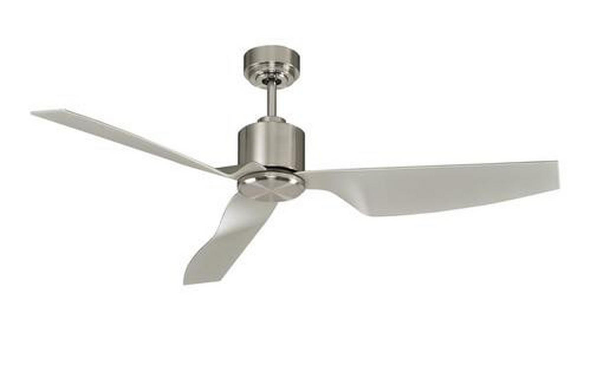 DECKENVENTILATOR 127/33 cm   - Chromfarben/Silberfarben, Basics, Kunststoff/Metall (127/33cm)