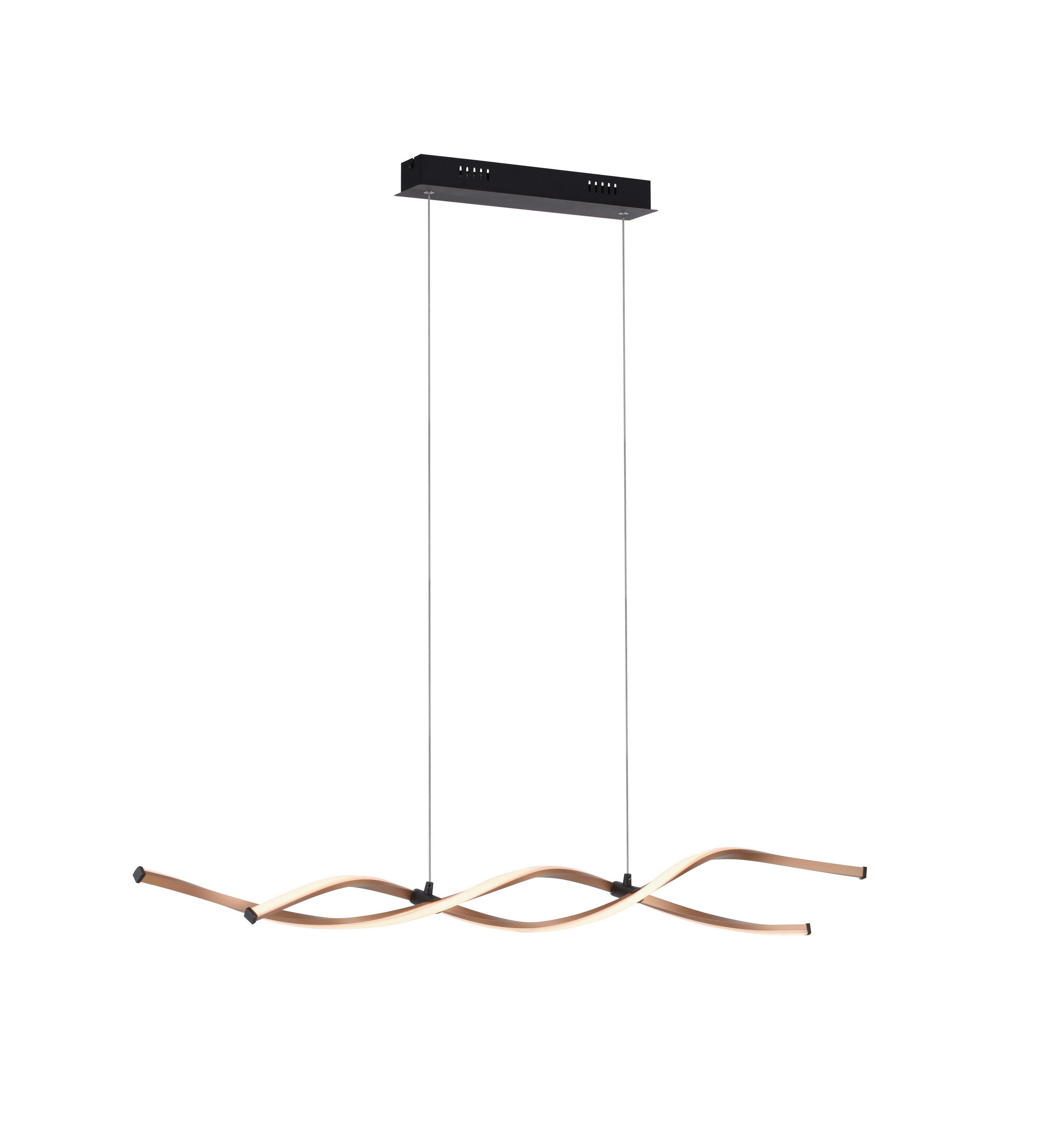 LED-PENDELLEUCHTE Polina 110/8/120 cm   - Design, Kunststoff/Metall (110/8/120cm) - Paul Neuhaus