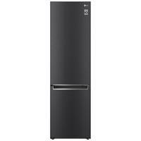 KÜHL-GEFRIER-KOMBINATION 59,5/203/67,5 cm GBB62MCGGN  - Schwarz, Trend, Glas/Kunststoff (59,5/203/67,5cm) - LG