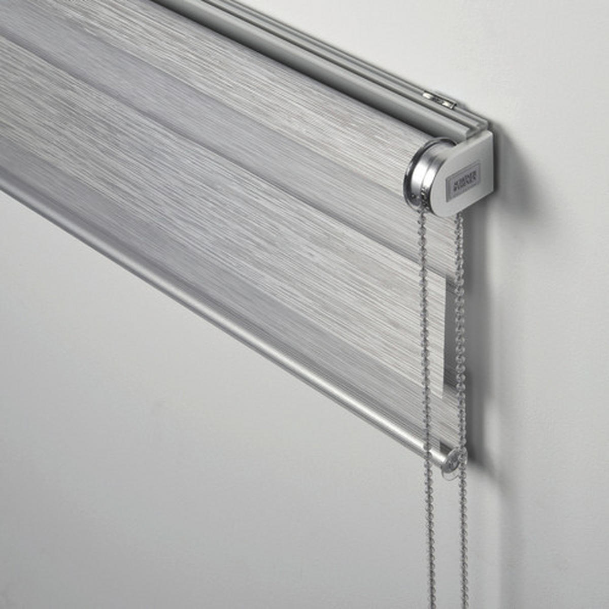 DOPPELROLLO  blickdicht  80/210 cm    - Anthrazit, Basics, Textil (80/210cm) - Schöner Wohnen