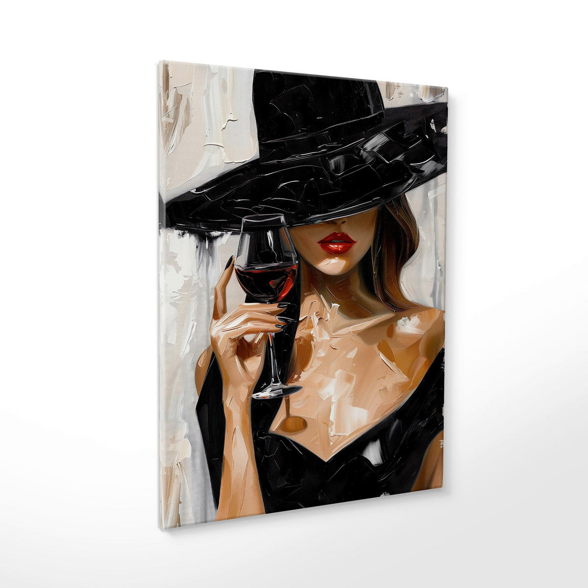 LEINWANDBILD Frauen 70/100 cm  - Multicolor, Basics, Holz/Textil (70/100cm)