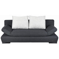 SCHLAFSOFA in Anthrazit, Hellgrau  - Anthrazit/Hellgrau, Konventionell, Holz/Textil (200/75/92cm) - MID.YOU