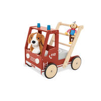 LAUFLERNWAGEN Fred  - Multicolor, Basics, Holzwerkstoff (54/38/48cm) - Pinolino