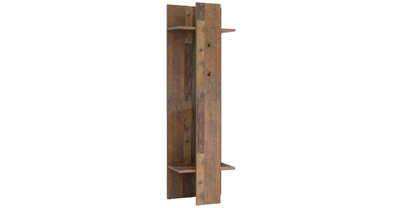 GARDEROBENPANEEL in 60/200,5/41,6 cm - Braun, Trend, Holzwerkstoff (60/200,5/41,6cm) - Carryhome